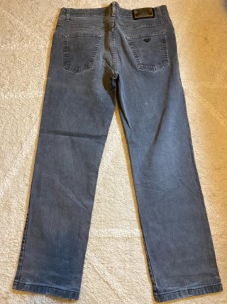 Giorgio Armani Jeans Recto Vintage Gris Talla M