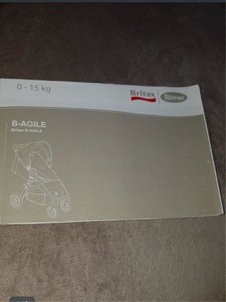 Silla de paseo Britax B-Agile Negra