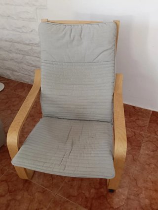 Hamaca Ikea Madera y Tela