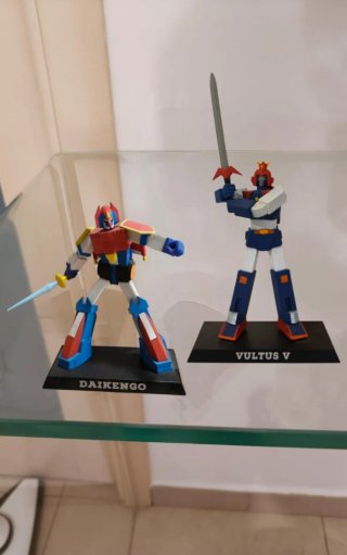 Daikengo e Vultus V Robot Go Nagai