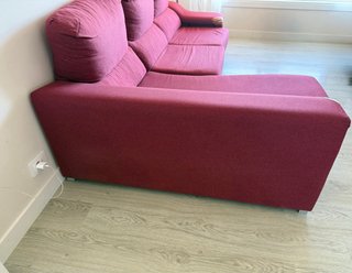 Cama Ikea Blanca + Chaiselong y Lámpara.
