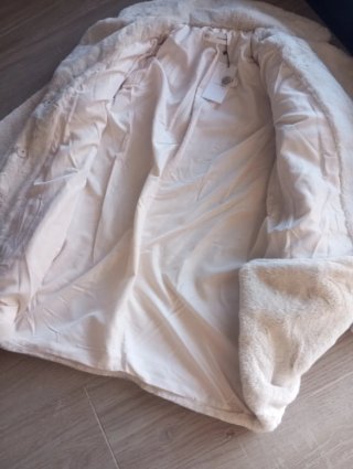 Abrigo Sfera Beige Talla M