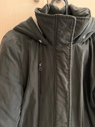 Parka/Abrigo verde Only