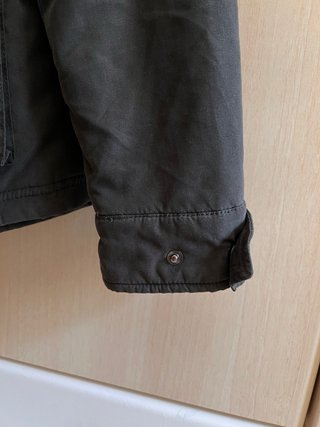 Parka/Abrigo verde Only