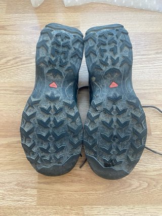 Zapatillas Salomon Montaña Gris/Turquesa