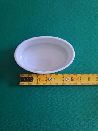 Scatolina Limoges in ceramica con fiori