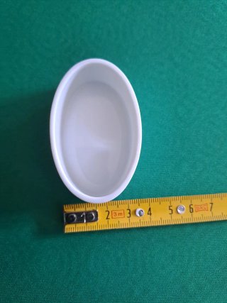 Scatolina Limoges in ceramica con fiori