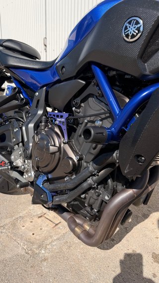 Yamaha MT-07 74cv Azul/Negro