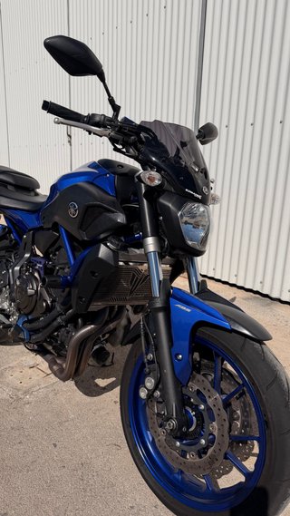 Yamaha MT-07 74cv Azul/Negro