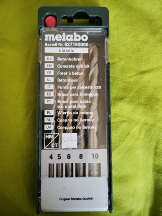 Brocas para hormigón Metabo Classic