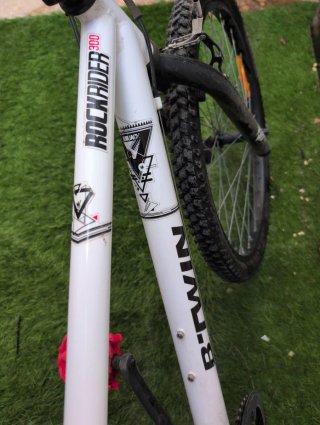 Bicicleta Rockrider 300 24' Blanca