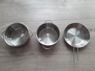 Cocina de madera para niños