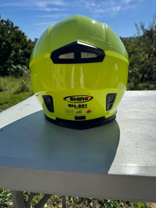 Casco Moto SHIRO SH-881 Amarillo