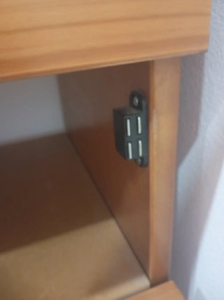 Zapatero de madera con 5 baldas