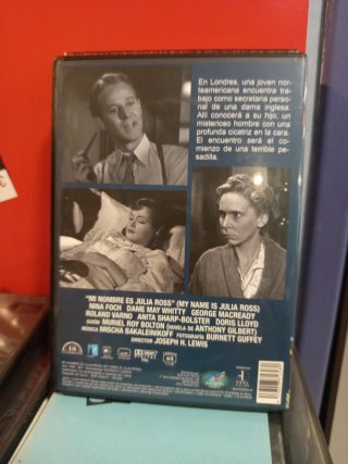 DVD Mi Nombre es Julia Ross