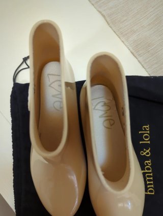 Botas de agua Bimba y Lola beige