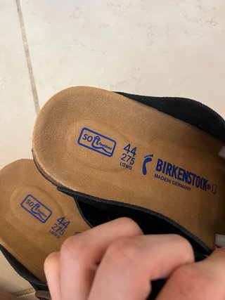Birkenstock Boston Nere Tg 44