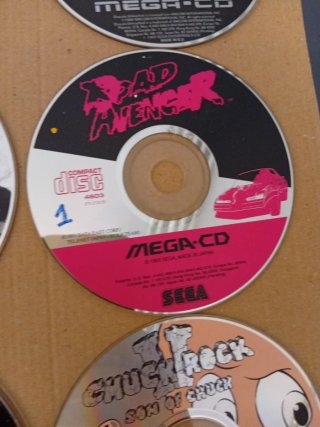 Lote 5 Juegos Sega Mega-CD
