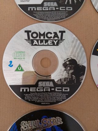 Lote 5 Juegos Sega Mega-CD