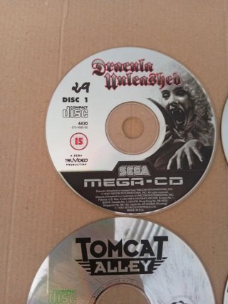 Lote 5 Juegos Sega Mega-CD