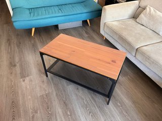Mesa Centro Ikea FJALLBO Madera y Metal
