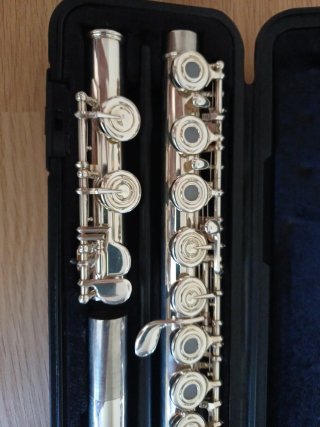 Flauta Travesera Yamaha YFL 282 + Boca Curva