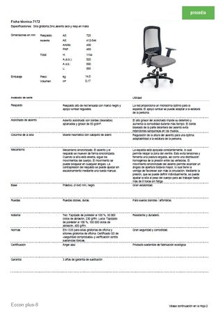 Silla de Oficina Ergonómica Negra