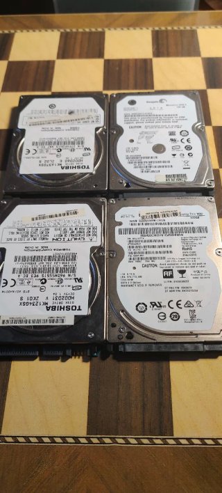 Lote 5 Discos Duros 2.5 (No Funcionan)