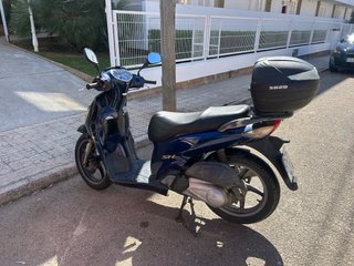 Honda SH 125 Scooter Negra/Azul