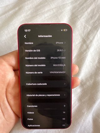 iPhone 13 mini 128GB Rosso