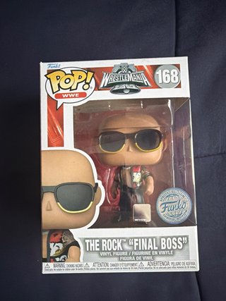 Funko Pop The Rock Final Boss WWE 168