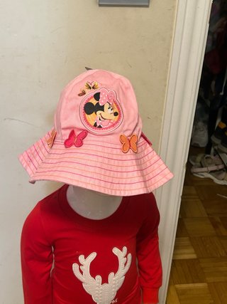 Gorro de Minnie Mouse Disney Rosa Mariposas