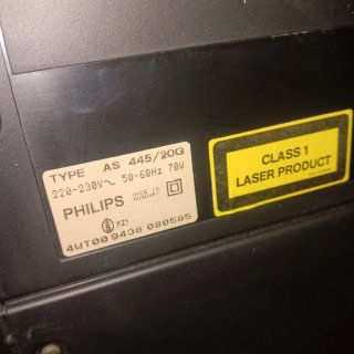 CADENA DE MÚSICA CON TOCADISCOS PHILIPS