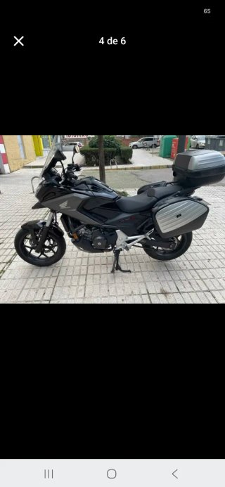 Honda NC 750 X Adventure Negra/Gris