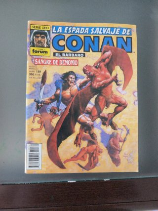 Lote comics La espada salvaje de conan