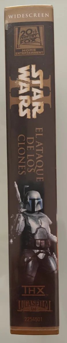 Película VHS Star Wars: La Amenaza Fantasma