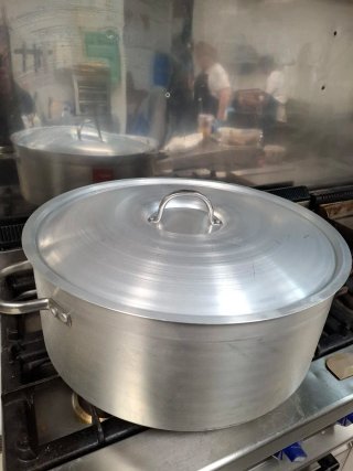 Olla aluminio industrial Pujadas 60 cm