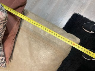 Sofá chaiselongue piel