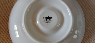 Juego de café Porcelanas Bidasoa azul y blanco