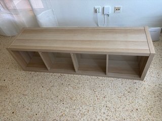 Estantería modular roble claro