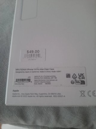 Funda iPhone 14 Pro Max Transparente MagSafe