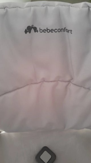 Trona Bebeconfort madera y textil
