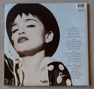 Vinilo The Immaculate collection de Madonna