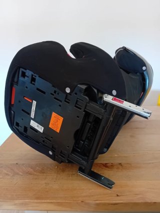 Silla coche Cybex negra con ISOFIX