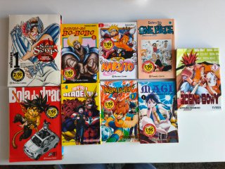 Lote de manga primeras ediciones