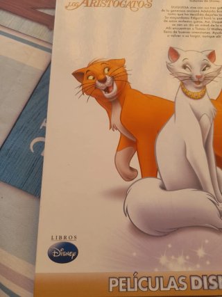 Los Aristogatos libro+dvd