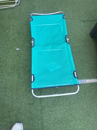Silla de playa baja plegable