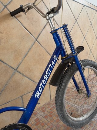 Bicicleta GAC Motoretta-2 Azul Vintage