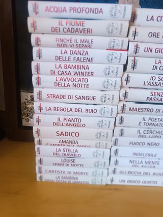 Lotto 48 libri "Maestri del Thriller" Piemme
