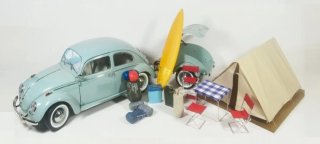 Maqueta VW Escarabajo 1/8 Salvat